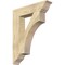 Ekena Millwork Westlake Traditional Rough Sawn Bracket, Douglas Fir, 6"W x 30"D x 38"H BKT06X30X38WTL01RDF - alternate 1